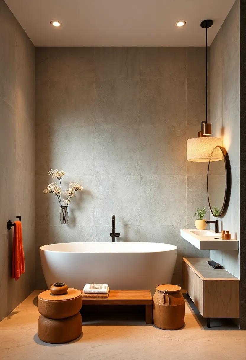 Statement Lighting Fixtures: Install oversized pendant lights or elegant chandeliers to add character and create a luxurious ambiance that complements your design aesthetic