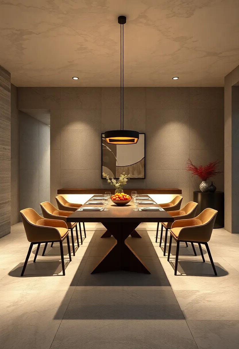 Implement under-table lighting to highlight the ‍materials below ⁣and create a dramatic ambiance during evening ​meals