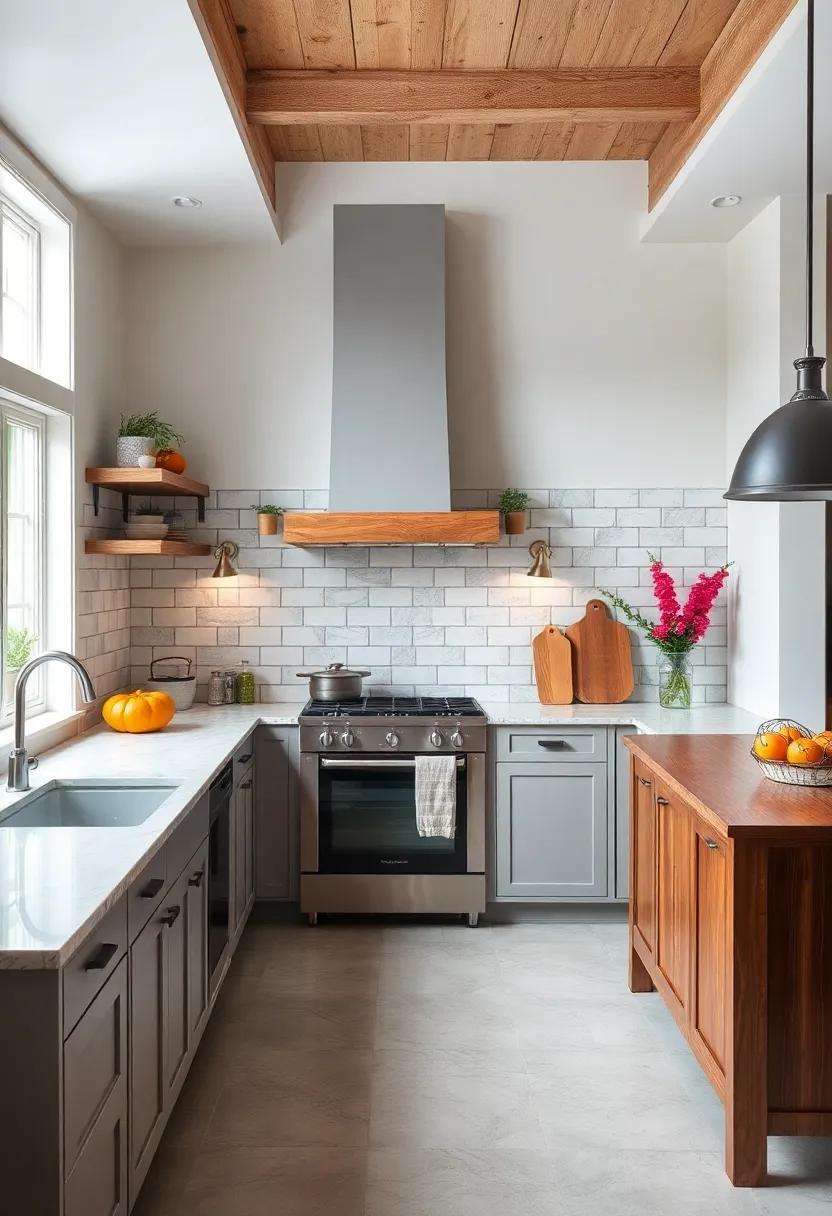 Consider a dual-tone approach by alternating two complementary subway tile colors for a unique, custom look