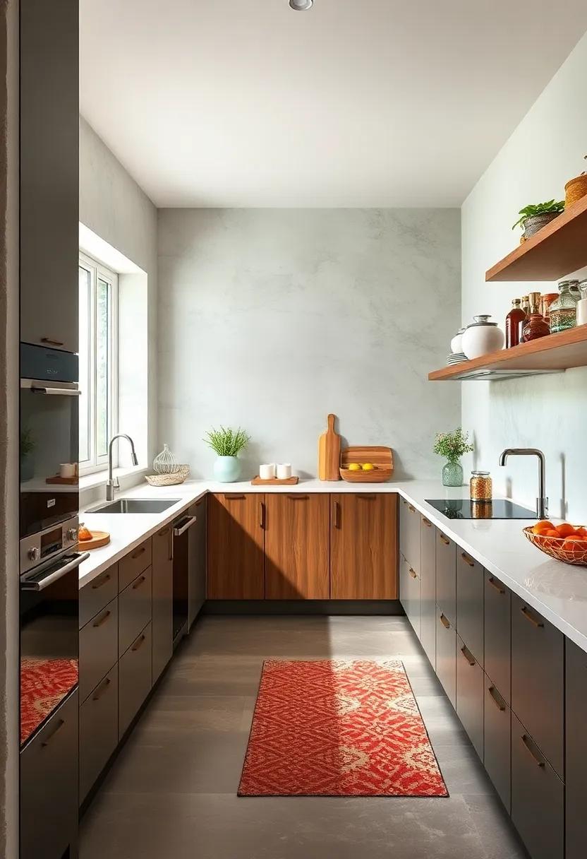 Explore Innovative Storage Solutions: use pull-out shelves, deep drawers, and vertical dividers to keep your kitchen organized