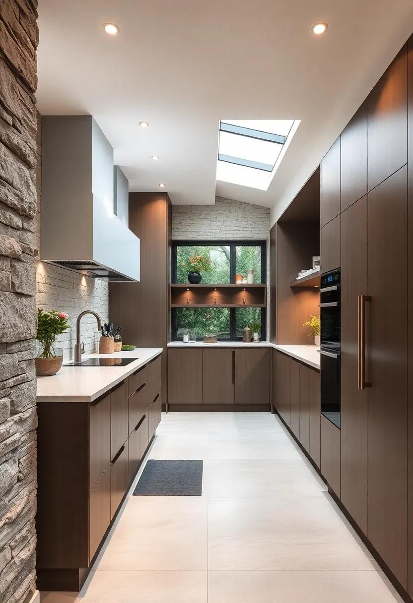 Opt for Integrated Appliances: Choose built-in appliances that blend seamlessly with cabinetry for a clean, modern look