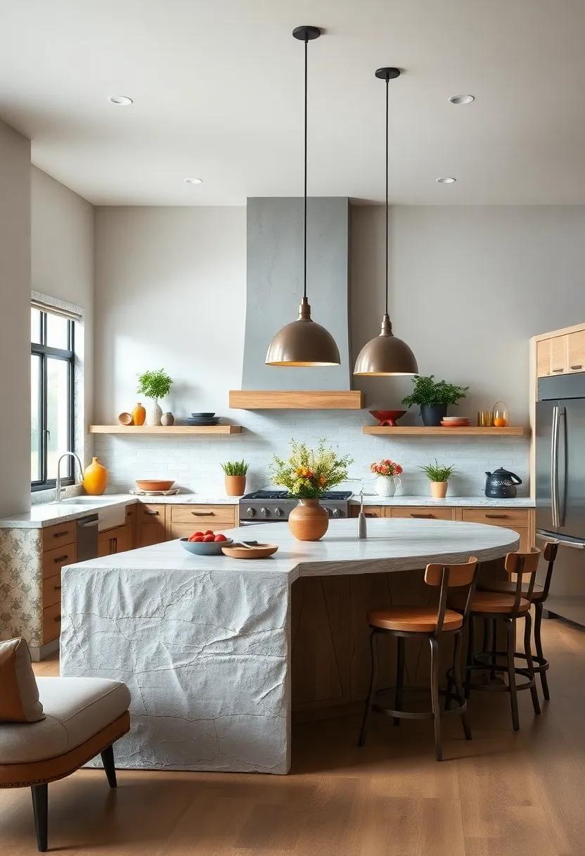 Functional Beauty: Marrying Aesthetics with Practicality in Rustic kitchen Islands