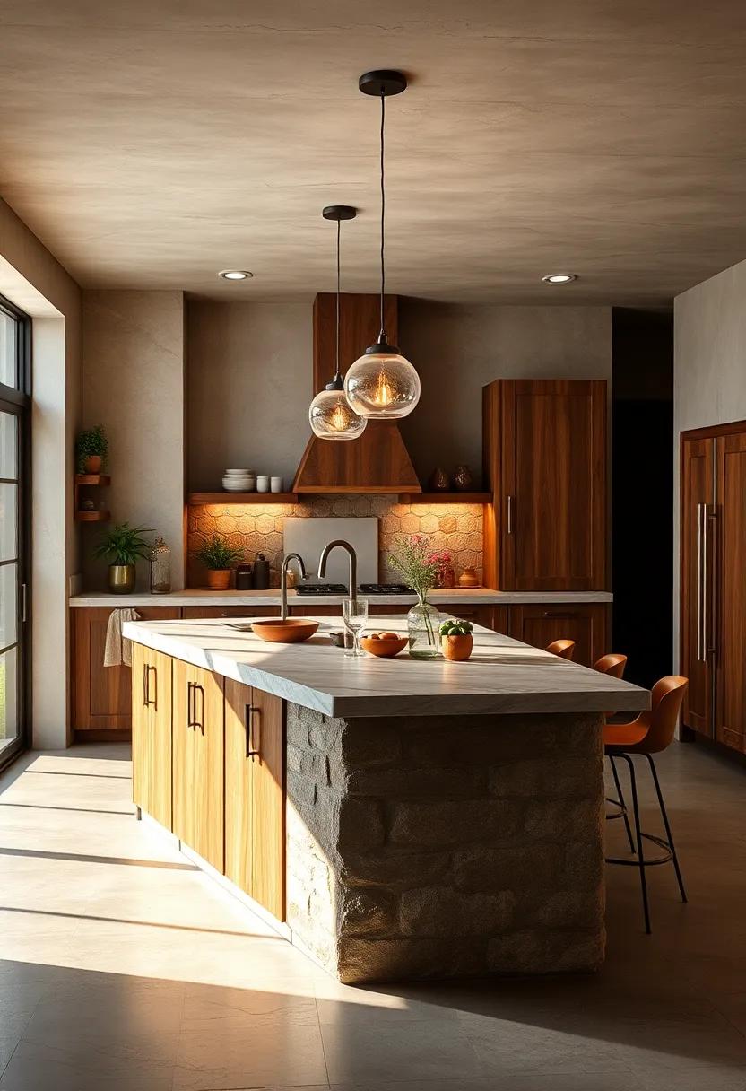 Mood Lighting: Enhancing Ambiance with thoughtful Illumination Around Islands