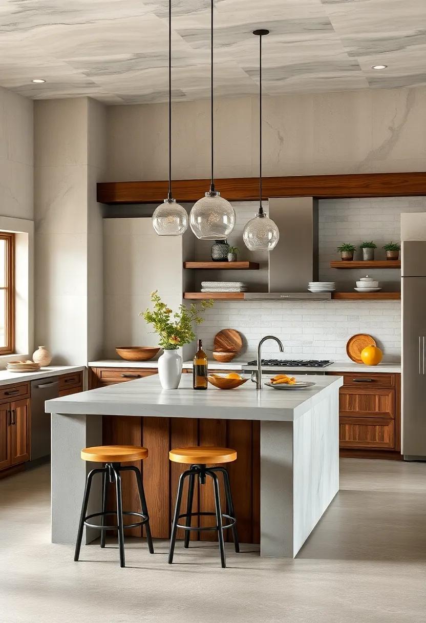 The Rustic Aesthetic: Blending Vintage Charm with modern Design in Kitchen Islands