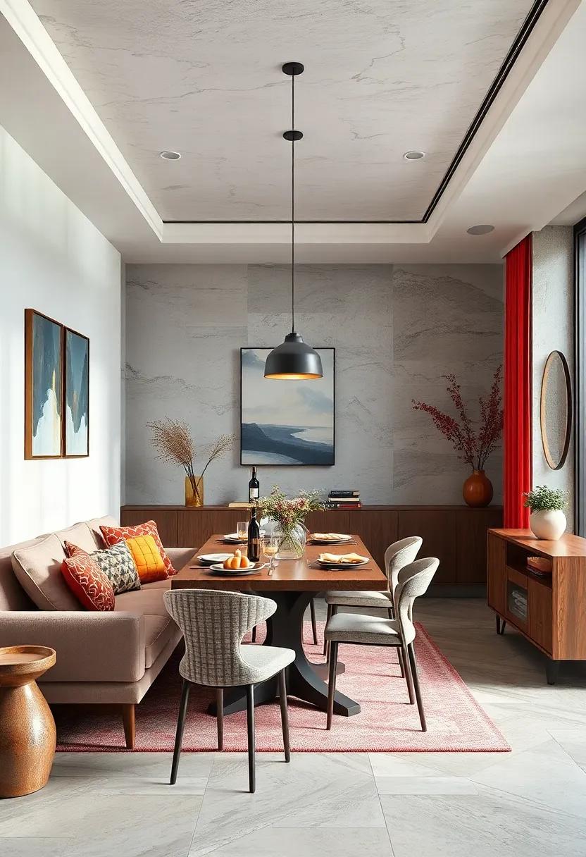 Curating a Cozy ​Atmosphere Through Layered Textiles for Dining Comfort