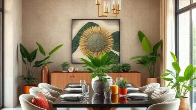 25 Inspiring Ideas for Adding Vibrant Plant Decor to Your Dining Room