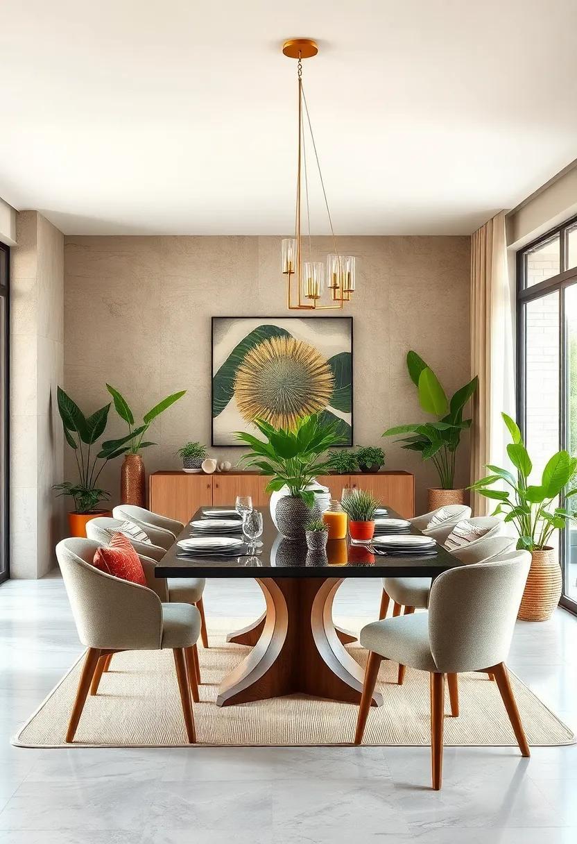 25 Inspiring Ideas for Adding Vibrant Plant Decor to Your Dining Room