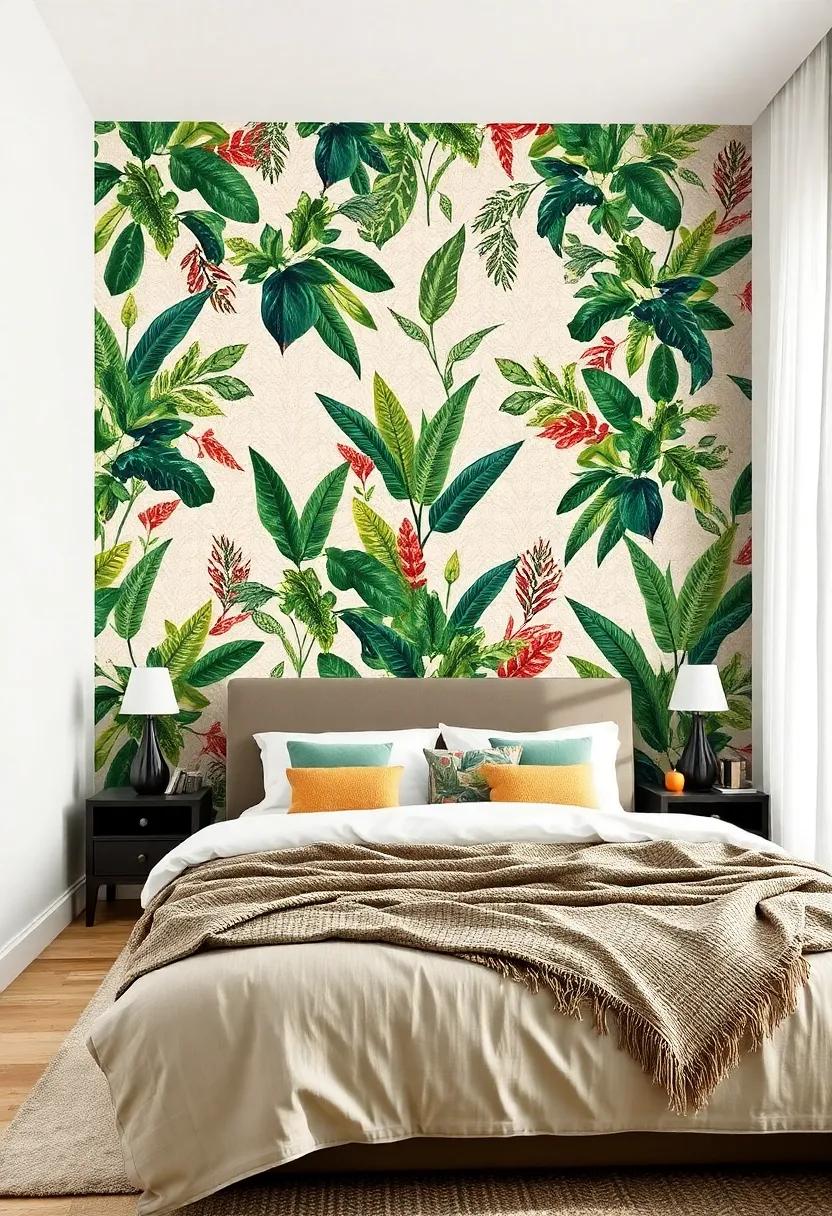 lush Botanical Jungle: Flourishing leaves ⁢and exotic plant life create an ​invigorating​ environment that connects you to nature's serenity