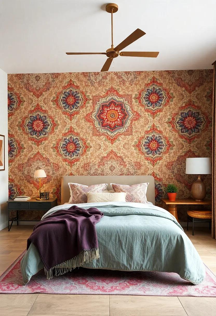 Tapestry-Inspired Prints: ⁢Richly woven⁢ and intricate patterns mimic the beauty ⁤of traditional tapestries, enveloping your room in cultural warmth and elegance