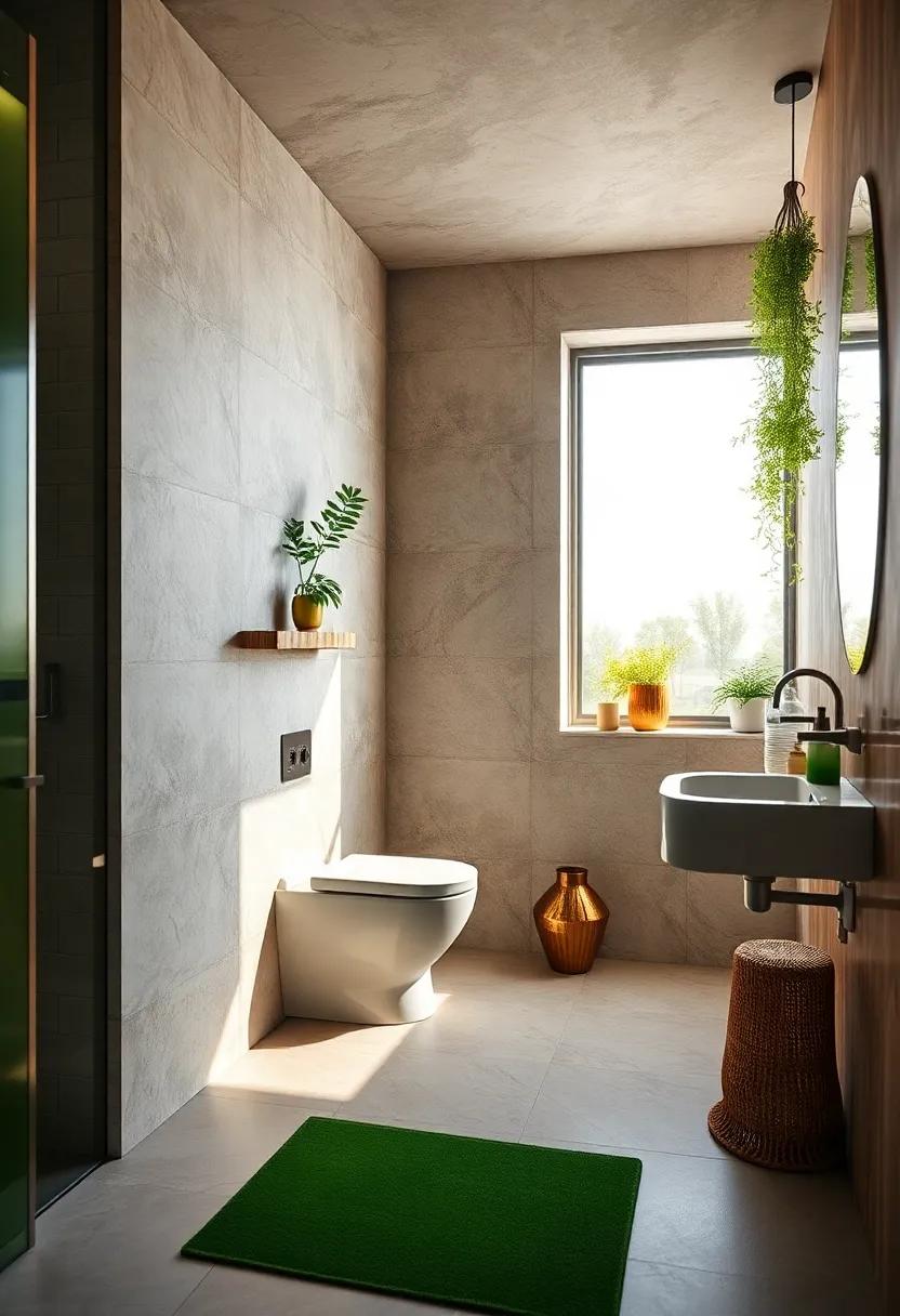 Choose Eco-Friendly‌ toilets: Upgrade to dual-flush toilets that use less water ‍per flush, significantly reducing your bathroom's water⁣ footprint