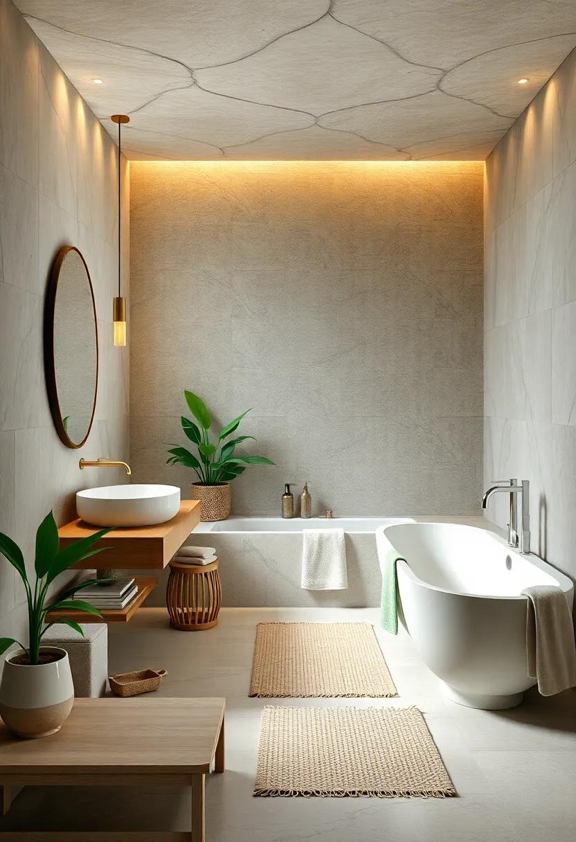 Use​ Bamboo​ Products: Opt for bamboo⁢ towels, ​bath mats, ⁣and toothbrushes, as​ bamboo is a sustainable resource that ​grows quickly ​and absorbs⁢ carbon