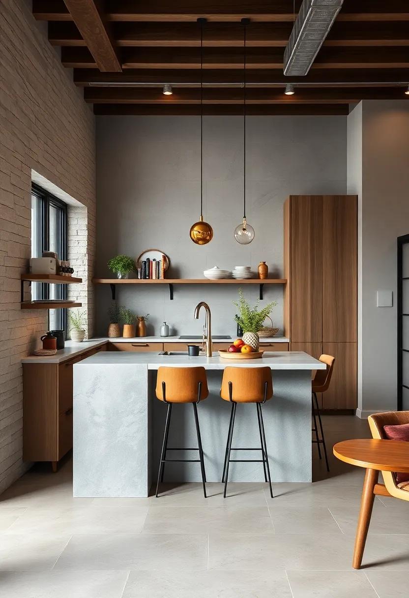 Compact Café Style: A narrow island‌ designed to⁣ mimic a ⁤café counter, complete with bar stools for‌ a cozy breakfast nook ‍that doesn't overwhelm the space