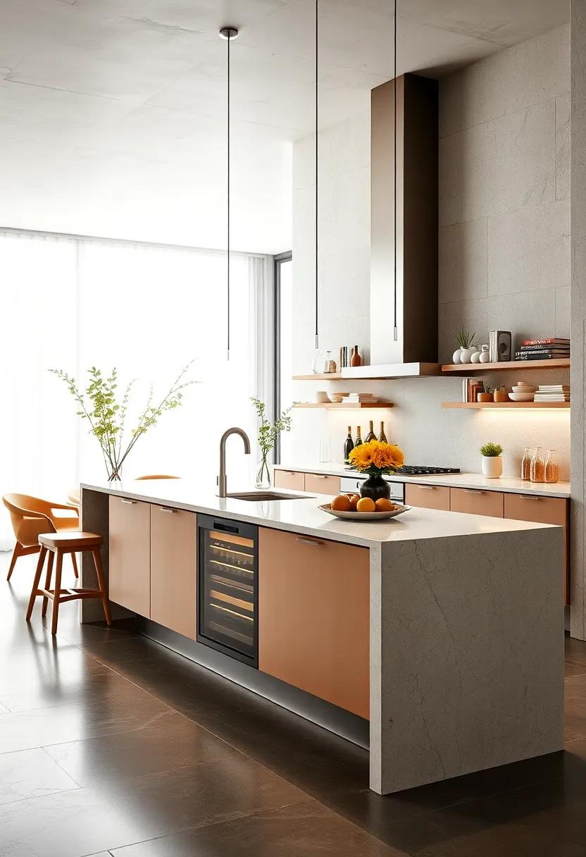 Integrated Appliances: An innovative island equipped with ‍hidden appliances‌ like a mini-fridge or⁤ microwave, ‍keeping everything you need within reach ⁢while maintaining a sleek⁢ look
