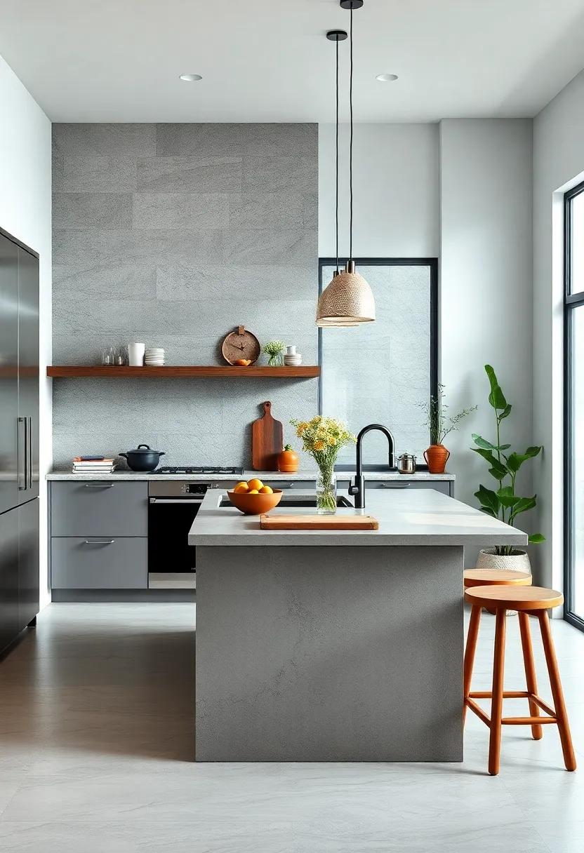 Multi-functional Marvel: An island that doubles as a prep ‌station with integrated cutting boards and knife storage, making meal prep a breeze without occupying extra room