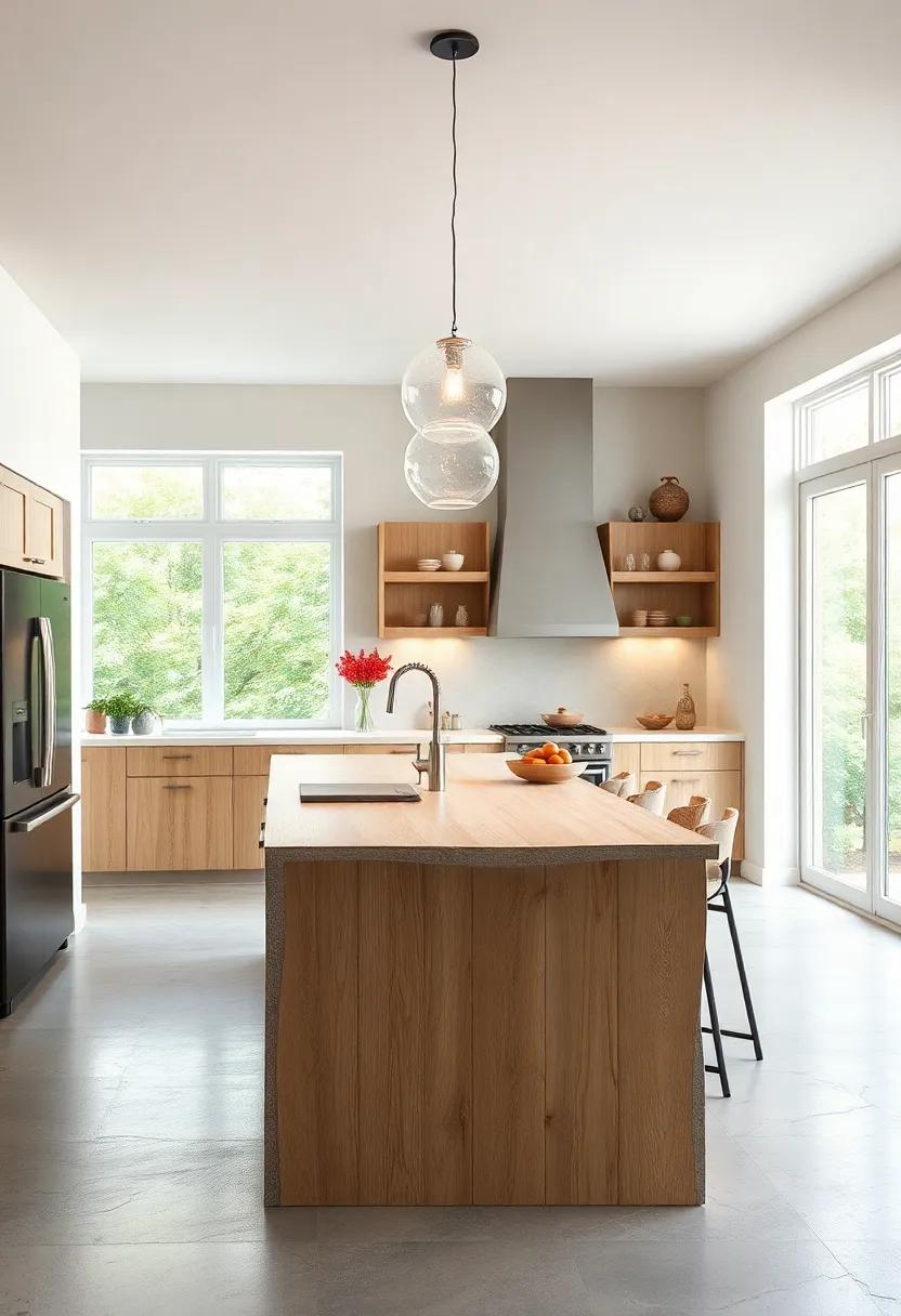 Scandinavian Serenity: Emphasizing simplicity, this light wood ‌island with soft edges brings ​a​ tranquil vibe while maintaining functionality