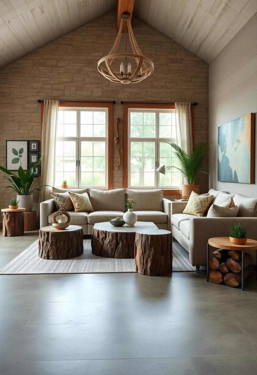 Choose a Stone Fireplace: A ⁤classic stone fireplace serves as a stunning focal point, providing ​warmth and a rustic feel, perfect for cozy evenings