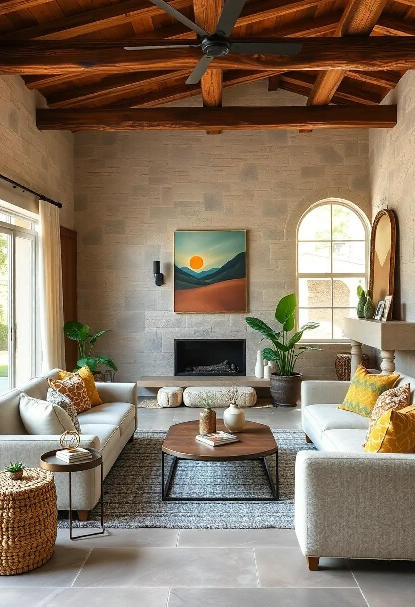 Bring in⁤ Earthy Colors: Use a palette‌ of greens, browns, and soft neutrals to evoke the spirit of nature, creating a serene backdrop for your space