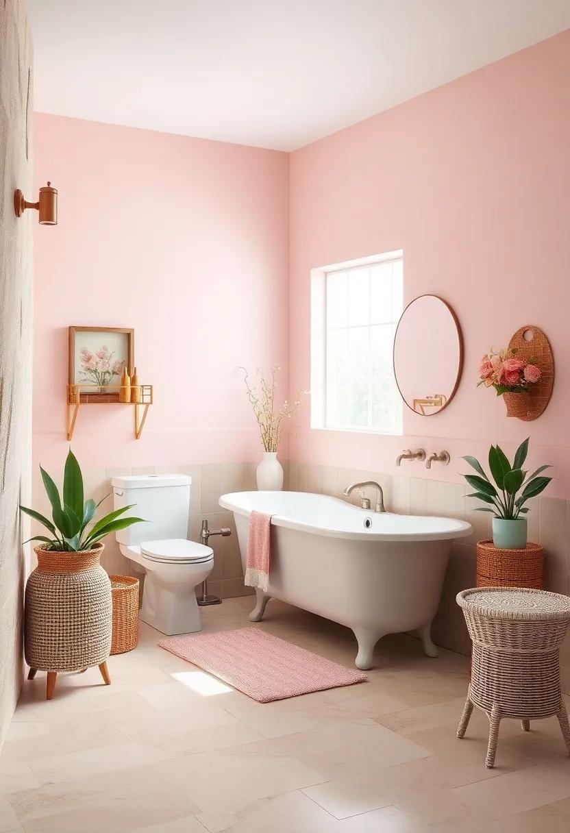 Embrace Pastel Colors: Use soft pinks, mint greens, and baby blues in paint or accessories to create a nostalgic vibe reminiscent of vintage charm
