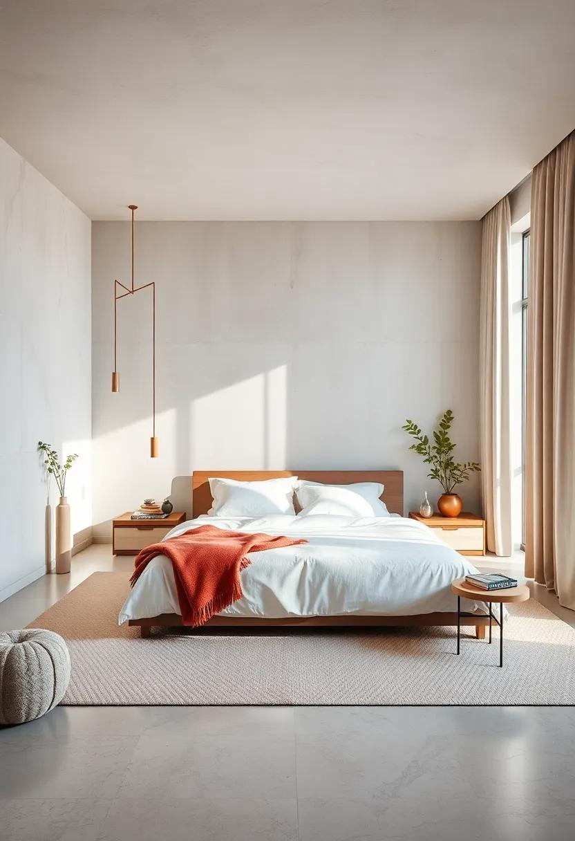 Emphasize Clean lines: Choose furniture and decor with straight, unembellished lines to reinforce a minimalist aesthetic