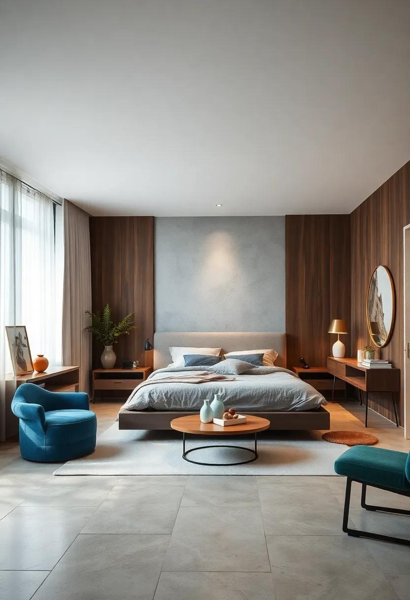 Invest in Simple Furniture: Opt for sleek, low-profile furniture that emphasizes functionality without unnecessary embellishments