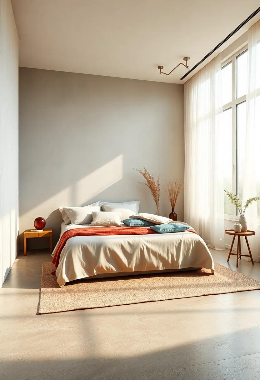 Keep Windows Unadorned: Allow natural light to pour in by keeping window treatments simple or opting for sheer curtains