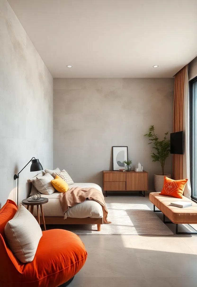 Use Multi-functional Furniture: Select pieces that serve multiple purposes, maximizing functionality in a small space