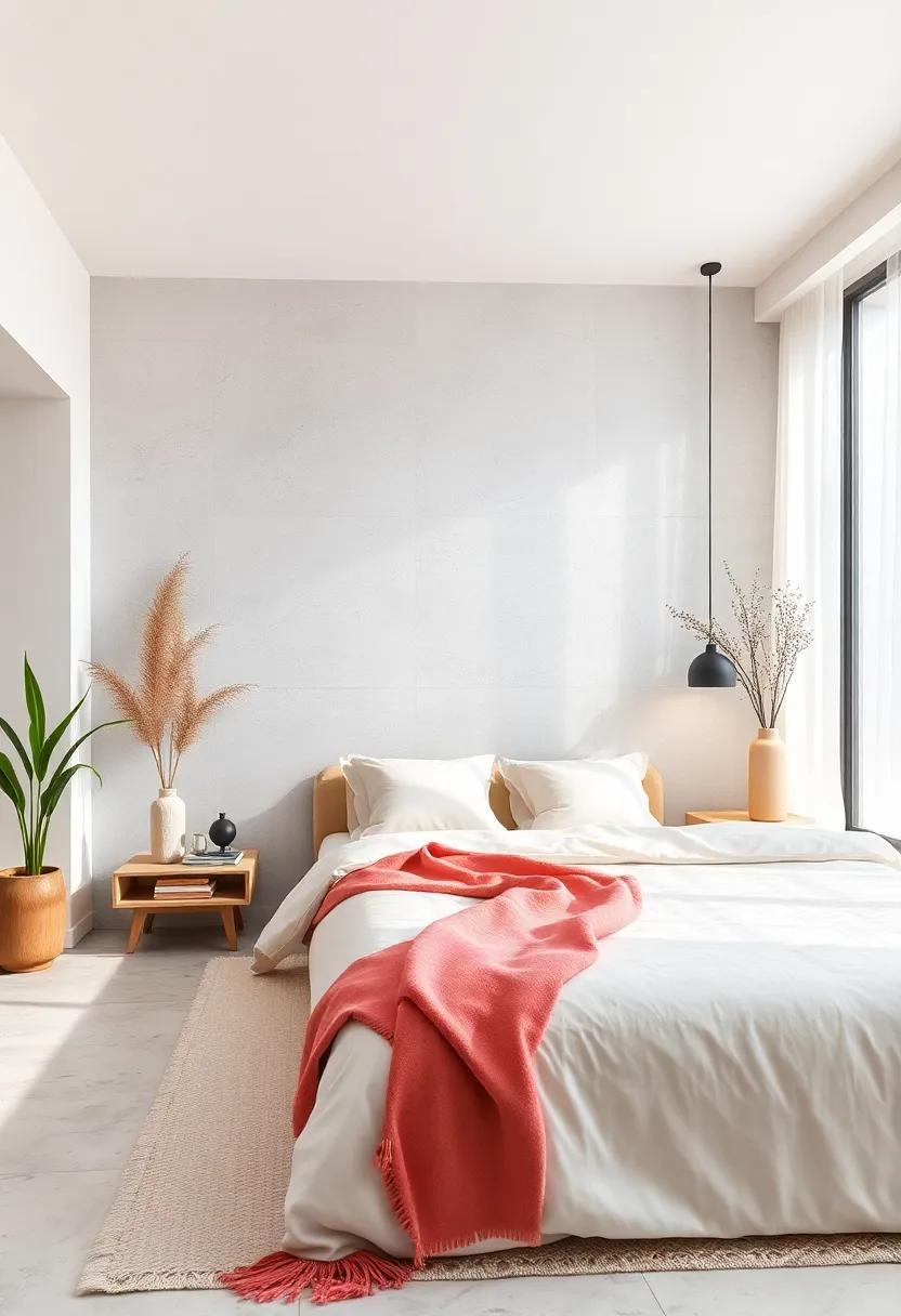 Embrace Neutral⁣ colors: ⁣Opt for a palette of soft whites, grays, and ⁣beiges to ​create a calming⁣ backdrop ‌that promotes relaxation