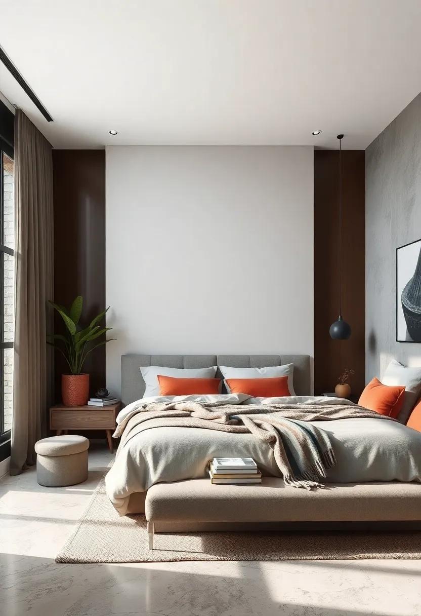 Limit Patterns: Stick to solid colors or ​very subtle patterns to keep‍ the‍ space serene and visually soothing