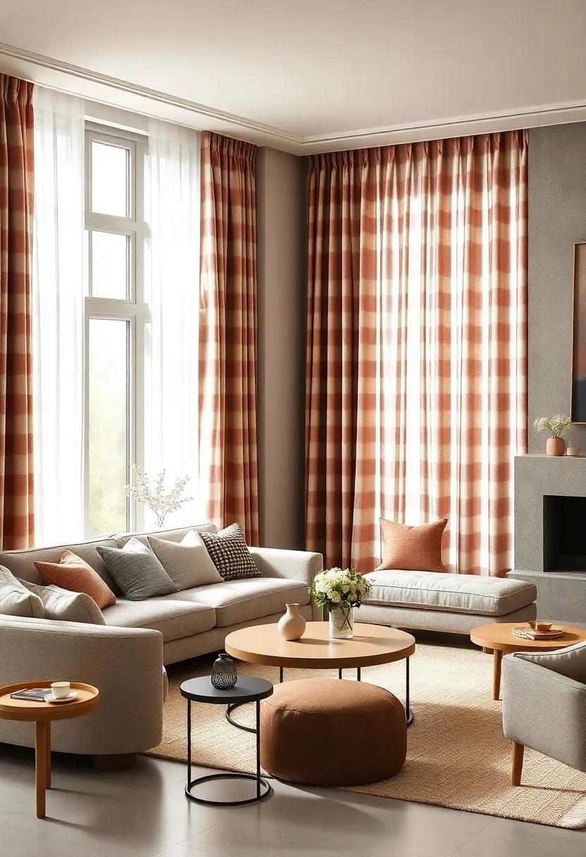 Cozy Natural Fibers: Explore the warmth of cotton canvas drapes, perfect for achieving that inviting Nordic feel while maintaining a minimalist aesthetic