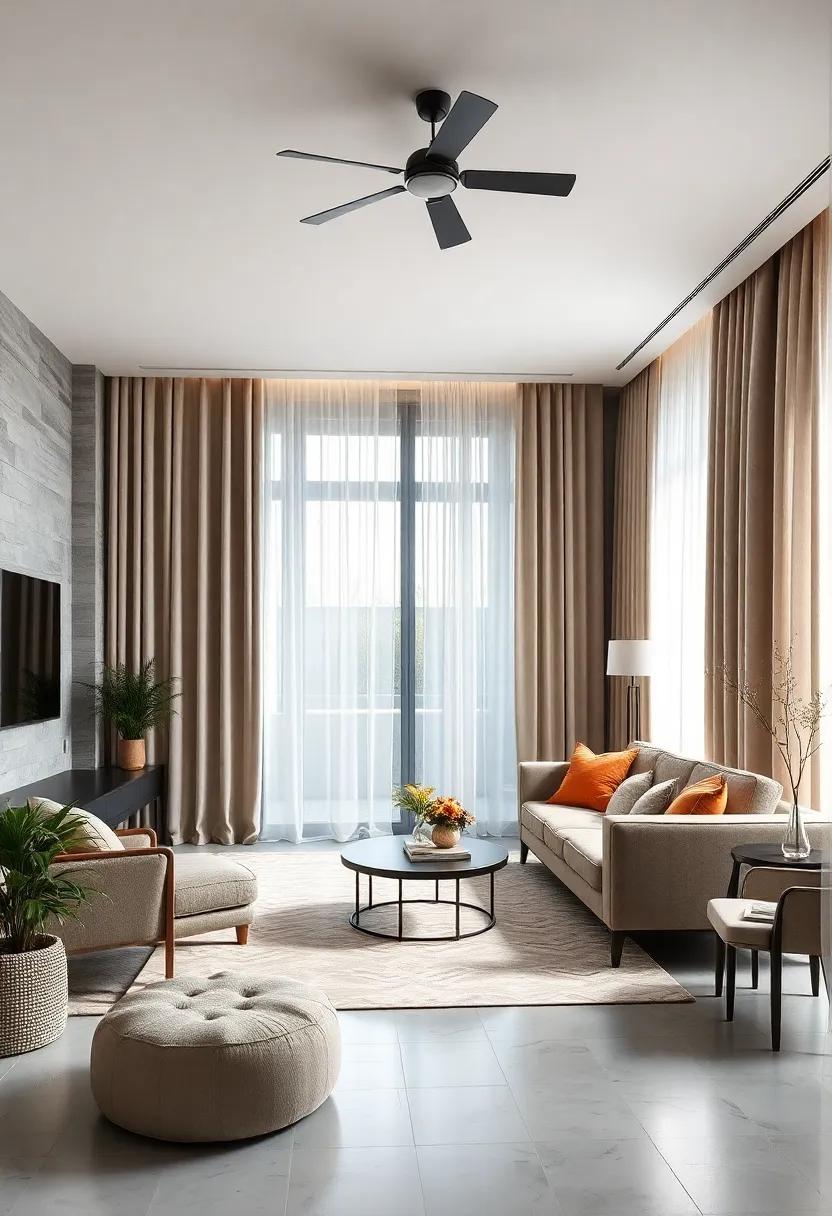 Simple Tie-Backs: Discover the charm of simple tie-backs that allow for flexibility and personalization while adding a touch of sophistication to your drapes