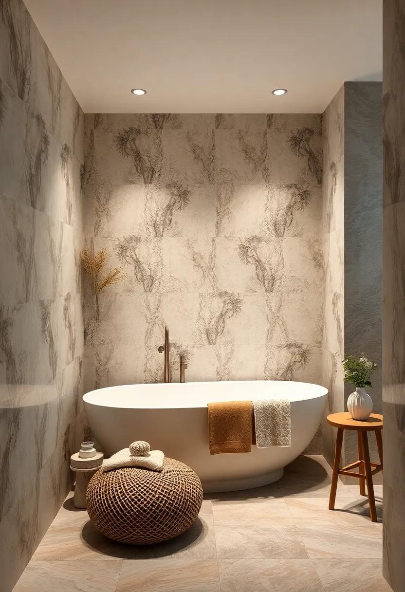 Wallpaper-Lookalike Tiles: ‌Explore ‍tiles​ that offer beautiful patterns resembling wallpaper, combining the ease of tile with the charm of ‍vintage designs