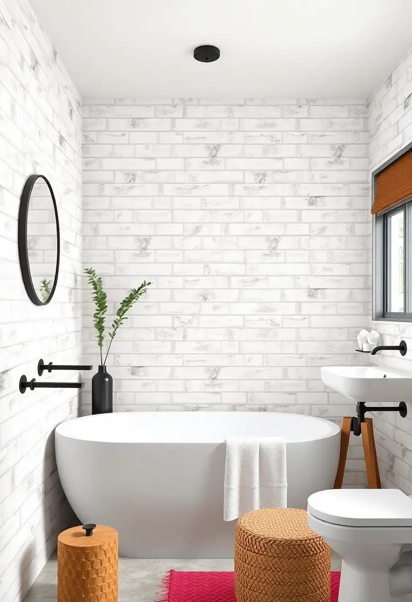 Classic Subway‍ Tiles: Embrace the timeless charm of white subway ​tiles, perfect for creating an‍ illusion of ⁤spaciousness while maintaining a clean aesthetic