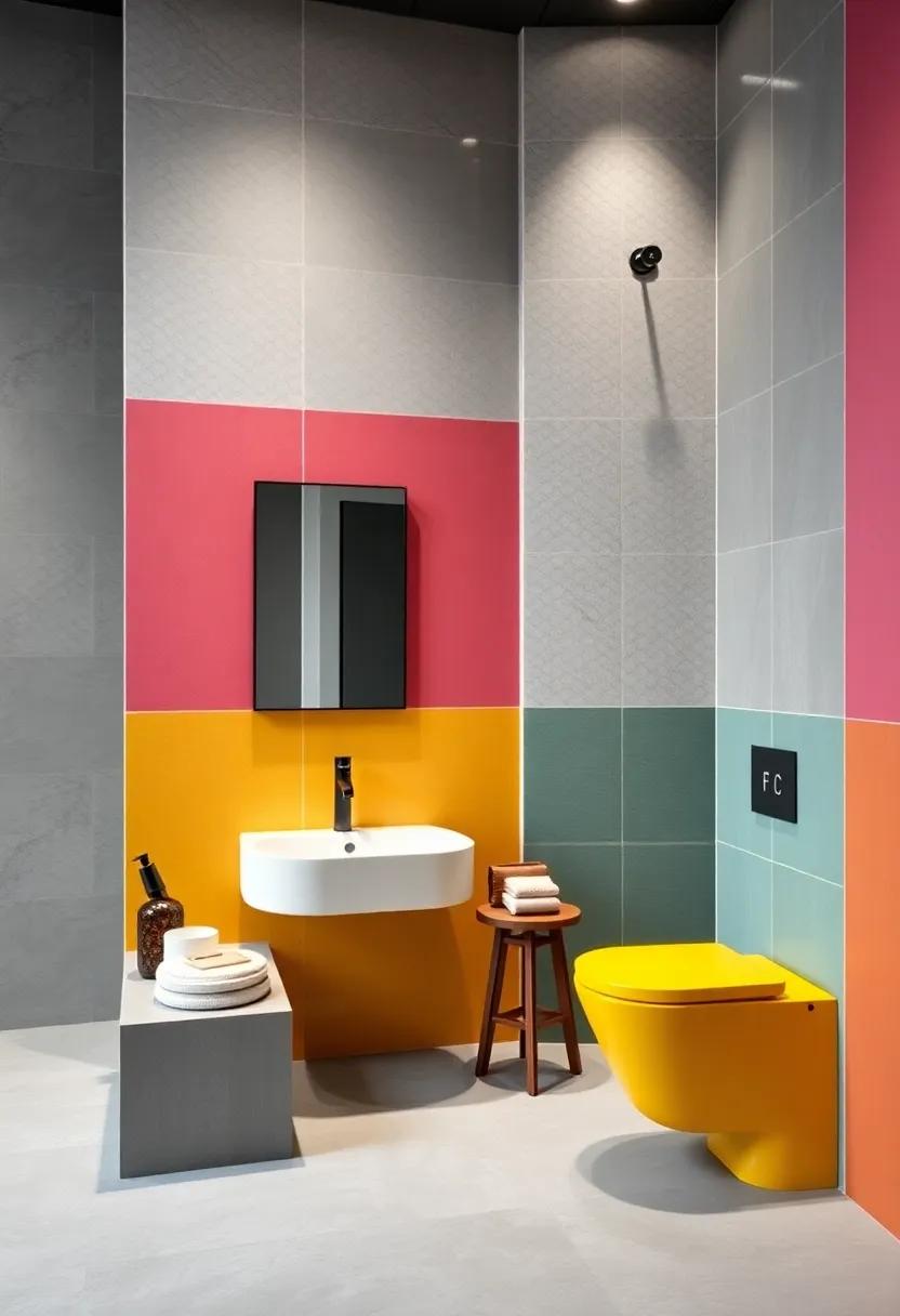 Bright ⁣and Bold Colors: ⁣Use vibrant, bold-colored tiles for a cheerful ambiance and to ‍create an uplifting space ⁣that energizes your morning‌ routine