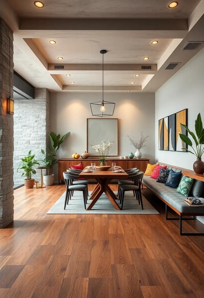 Acoustic benefits: Wooden floors help absorb sound, making conversations easier and enhancing the overall dining experience with a cozier ambiance