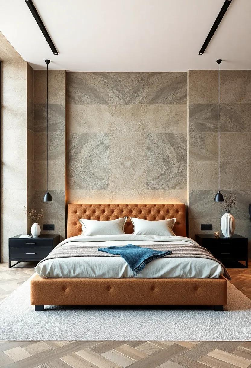 Geometric Designs: Choose a bed frame with geometric cut-outs or patterns, adding visual interest and a contemporary touch to your bedroom style