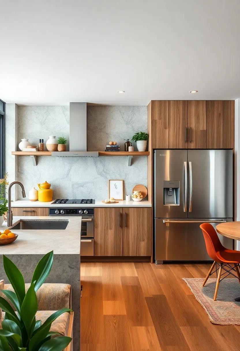 Energy-efficient Appliances: Choose energy-efficient models that reduce energy consumption while complementing your kitchen’s aesthetic