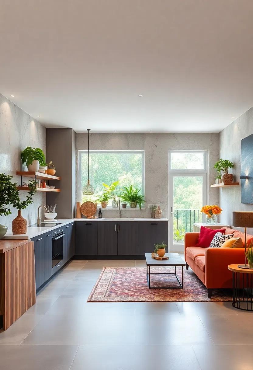 Smart Technology Integration: Utilize smart kitchen technology to monitor energy usage and optimize efficiency in a stylish way