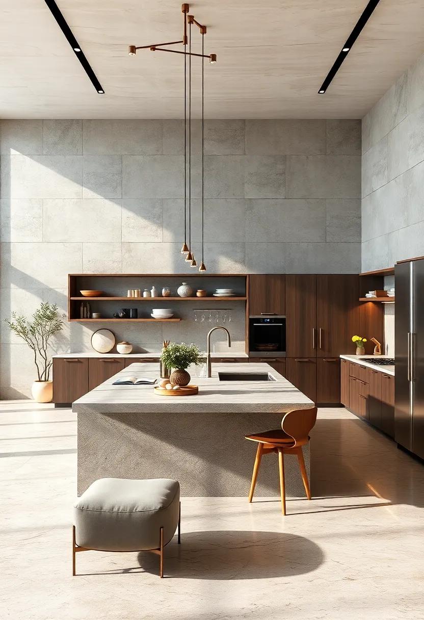 Island Oasis: incorporate a large kitchen island as a multifunctional centerpiece for cooking, dining, and gathering