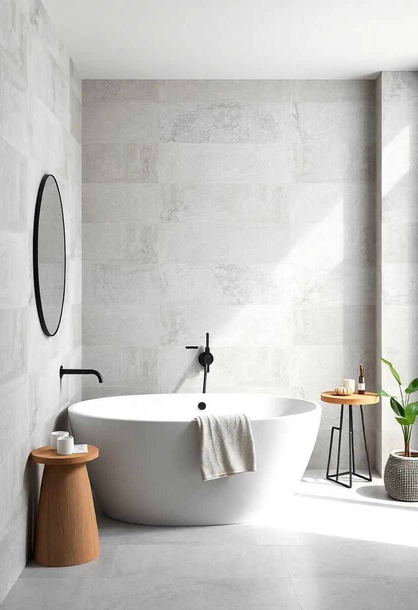 Artistic⁤ Tiles:⁢ Reveal ​the excitement‍ of‌ using‌ artistic tiles ‌with bold​ prints or designs to make an unforgettable statement