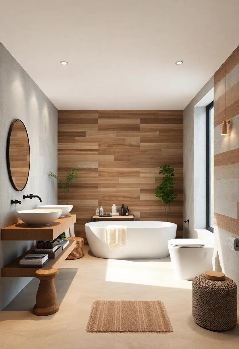 Eco-Friendly Materials: Delve into sustainable wall options, such as⁢ reclaimed wood or bamboo, promoting⁢ both style⁢ and environmental​ consciousness