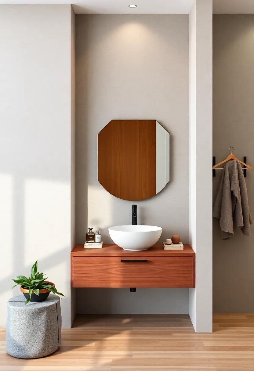 Sleek ‍wall-mounted ‍Vanities: Uncover ⁣the beauty of wall-mounted vanities that free ‌up floor space and highlight chic wall design