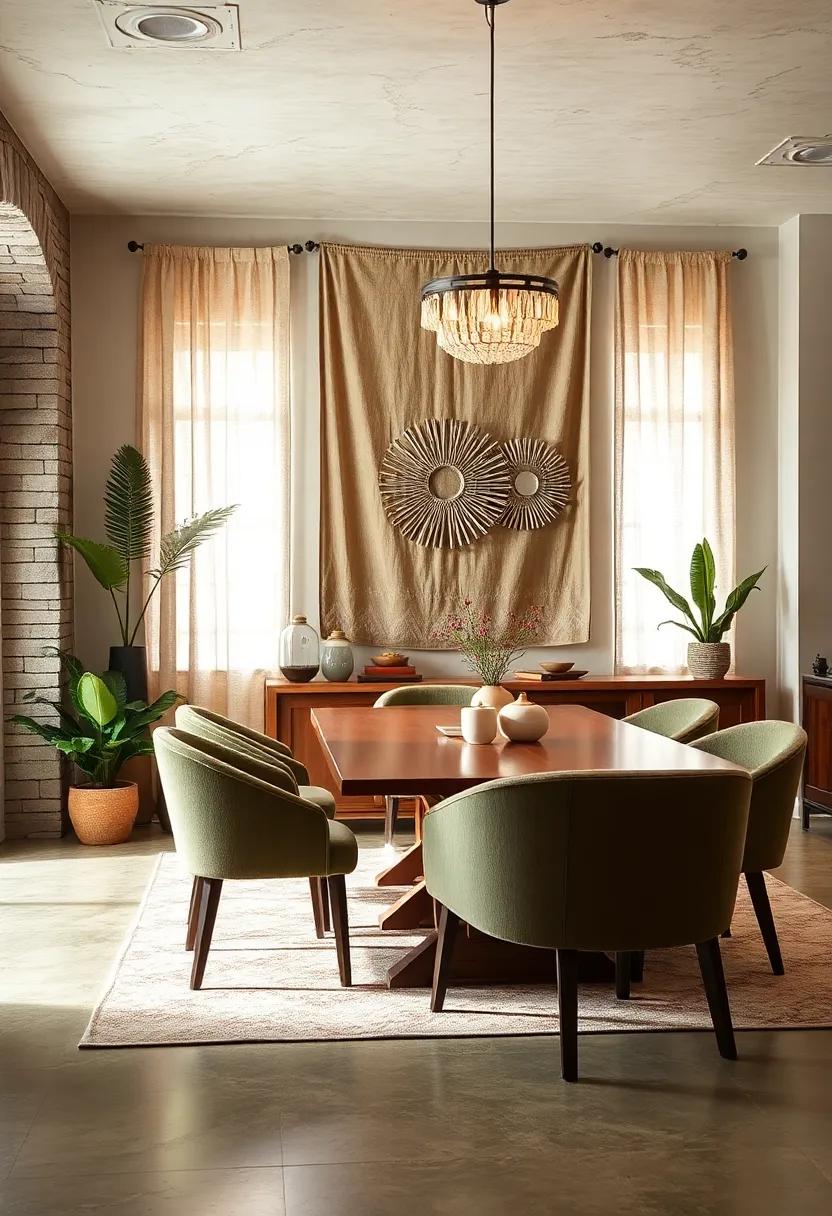 Fabric Wall Hangings: Create or purchase simple fabric wall hangings for texture and warmth without overwhelming the space