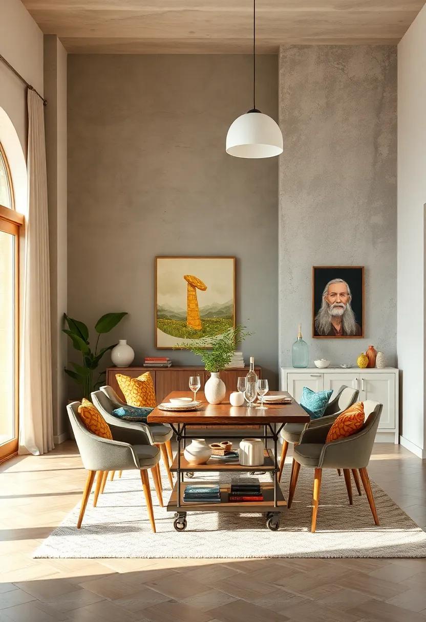 Upcycled Furniture: Repurpose old furniture into new pieces, like turning a side table into a serving cart