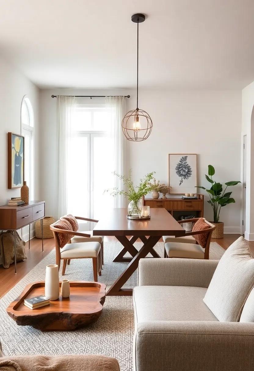 Wood Accents: Incorporate wooden trays, coasters, or bowls to add a rustic charm that’s both timeless and chic