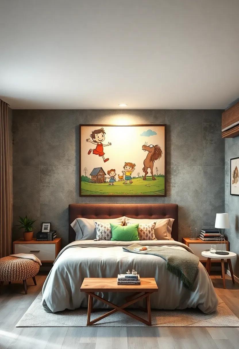 Childhood Classics: Adorn your space with posters of childhood cartoons and characters, stirring feelings of nostalgia and joy