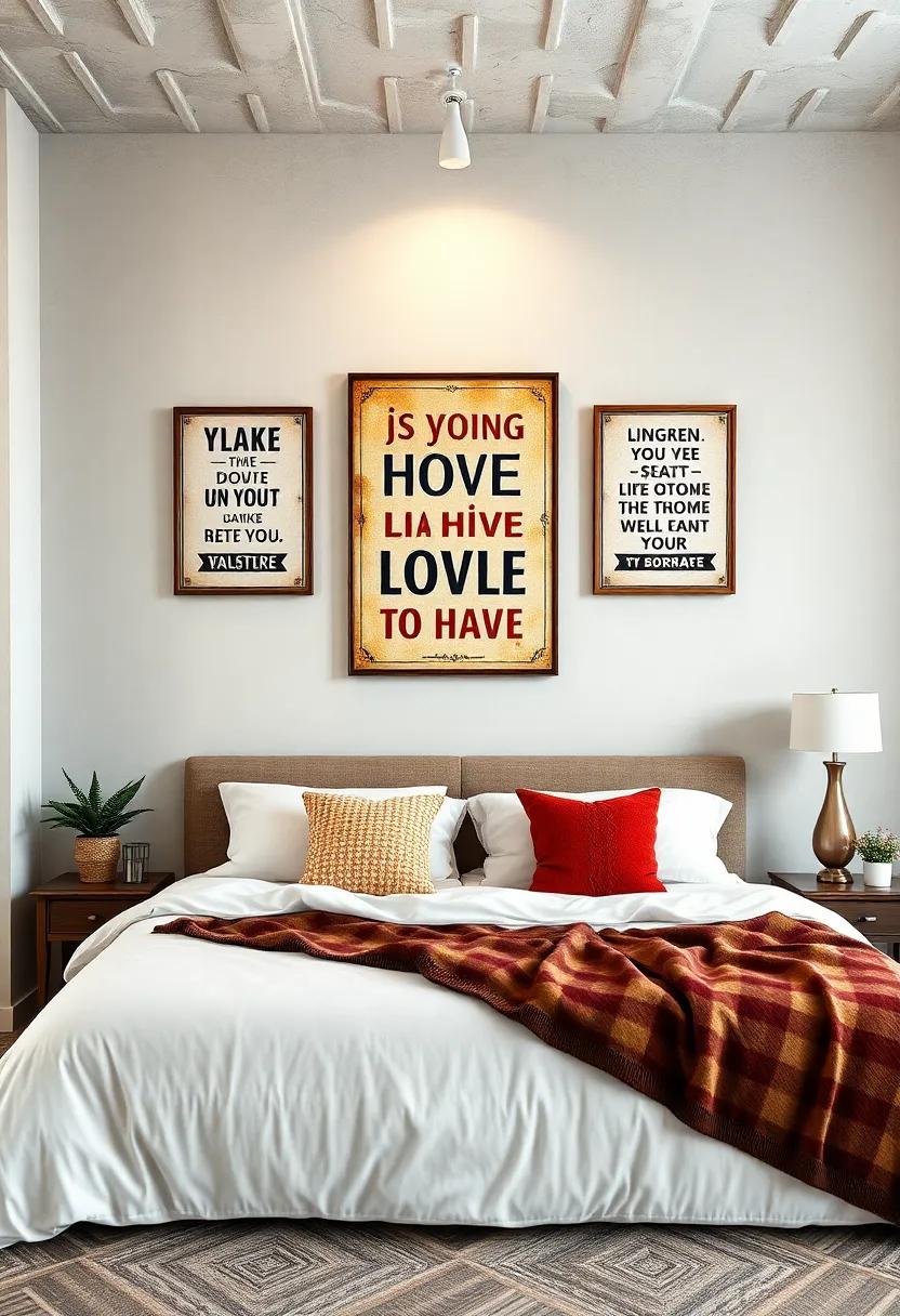 Inspirational Vintage Quotes: Frame posters featuring motivational quotes in a retro font to inspire and uplift you every day