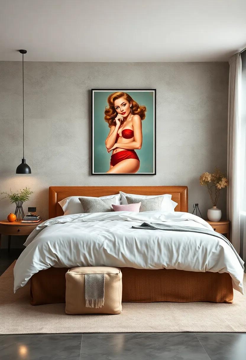 Pin-Up style: Use iconic pin-up posters to evoke a sense of charm and nostalgia, celebrating the playful side of vintage fashion and beauty