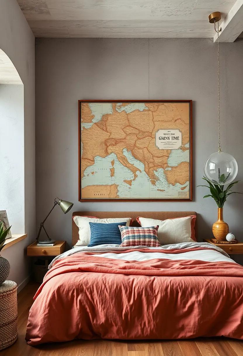 Travel Through Time: Create a collage of historic city maps as posters, blending art and history in a way that sparks curiosity and wanderlust