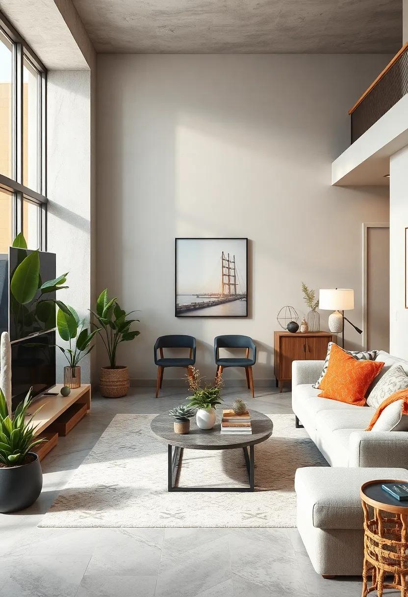 Coastal Greenery: Add plants like succulents or sea grass to infuse life and freshness, reminding you of coastal flora