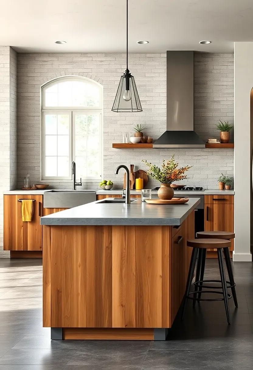 Eco-Friendly Bamboo Island: Sustainable and stylish, a bamboo island adds a touch of nature to your kitchen. Its renewable materials and unique grain patterns make it a gorgeous addition for eco-conscious homeowners